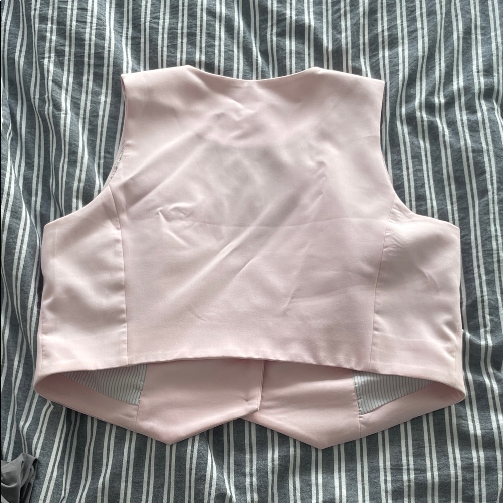 Women's Pink Vest - Picture 2 of 2